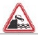 1.10 "Road leading onto an embankment"