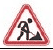 1.25 "Road works"