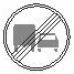 3.23 "End of the no-overtaking zone for goods vehicles"