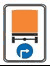 4.8 "Direction of travel for vehicles carrying dangerous goods"