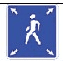 5.19.3 "Diagonal pedestrian crossing"