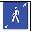 5.19.4 "Diagonal pedestrian crossing"