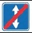 5.9 "End of reversible traffic"