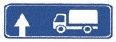 6.15.1 "Direction of travel for goods vehicles"